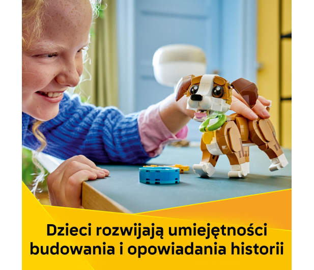 LEGO CREATOR 31382 Urocze zwierzątka: psotny szczeniaczek - 1473431 - zdjęcie 10